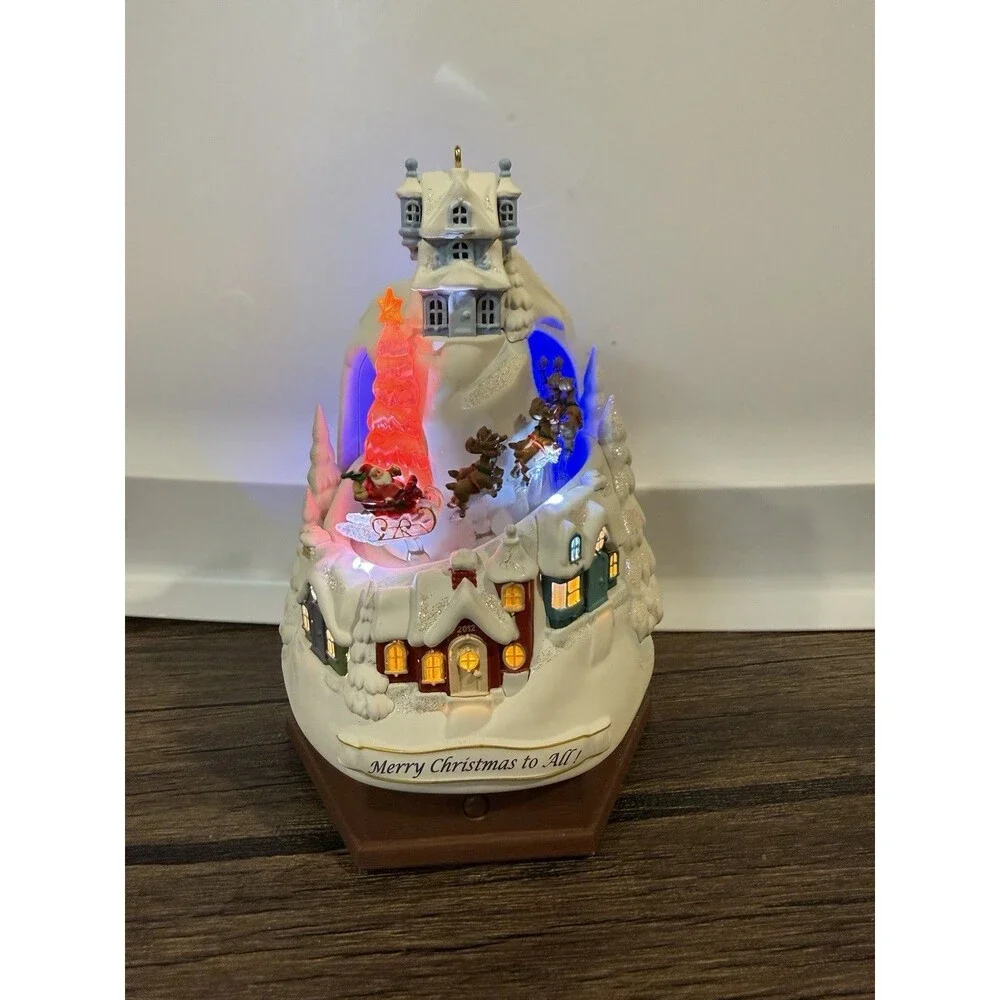 Vintage  Hallmark Keepsake Ornament  2012  Merry Christmas To All! QXG4501